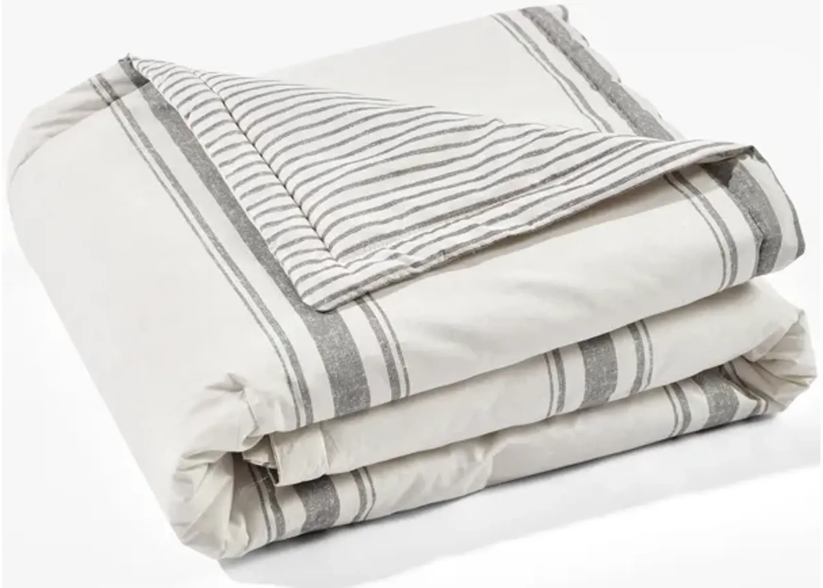 Farmhouse Stripe Throw