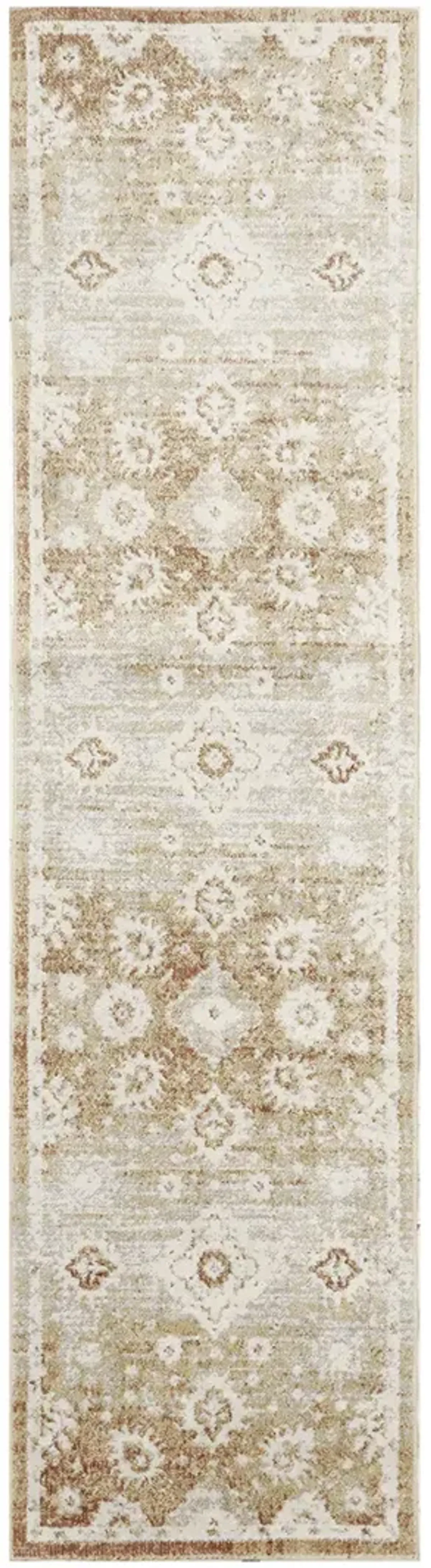 Astra Machine Washable ASW19 Copper 2'2" x 8' Rug