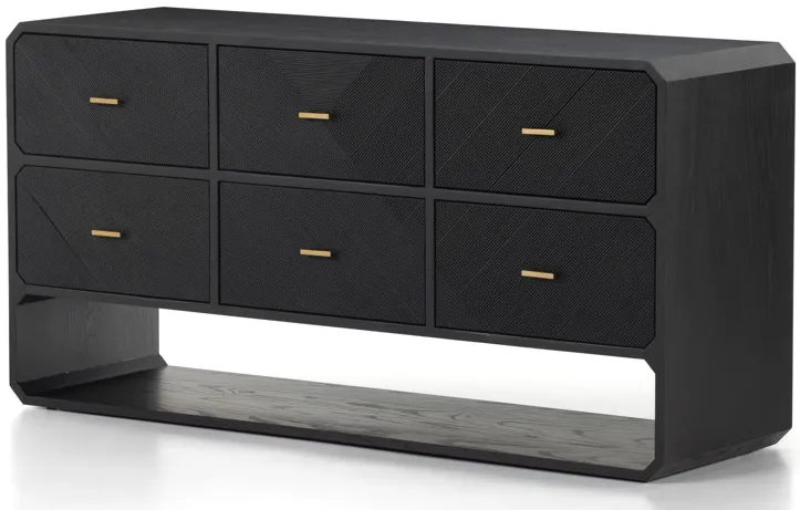 Caspian 6 Drawer Dresser