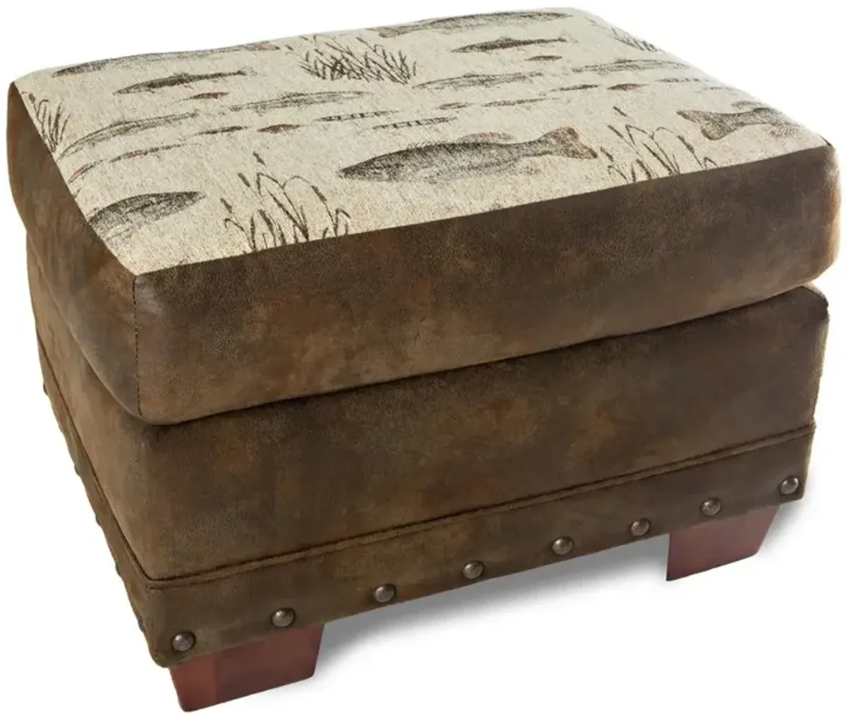 American Furniture Classics Angler's Cove Ottoman