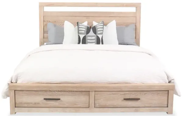 Modern Loft Queen Storage Bed