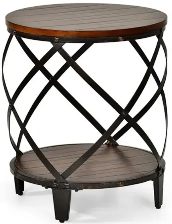 Winston Round End Table