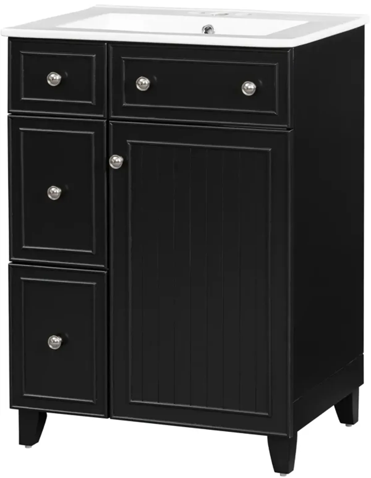 Merax Bathroom Vanity Cabinet with Ceramic Sink