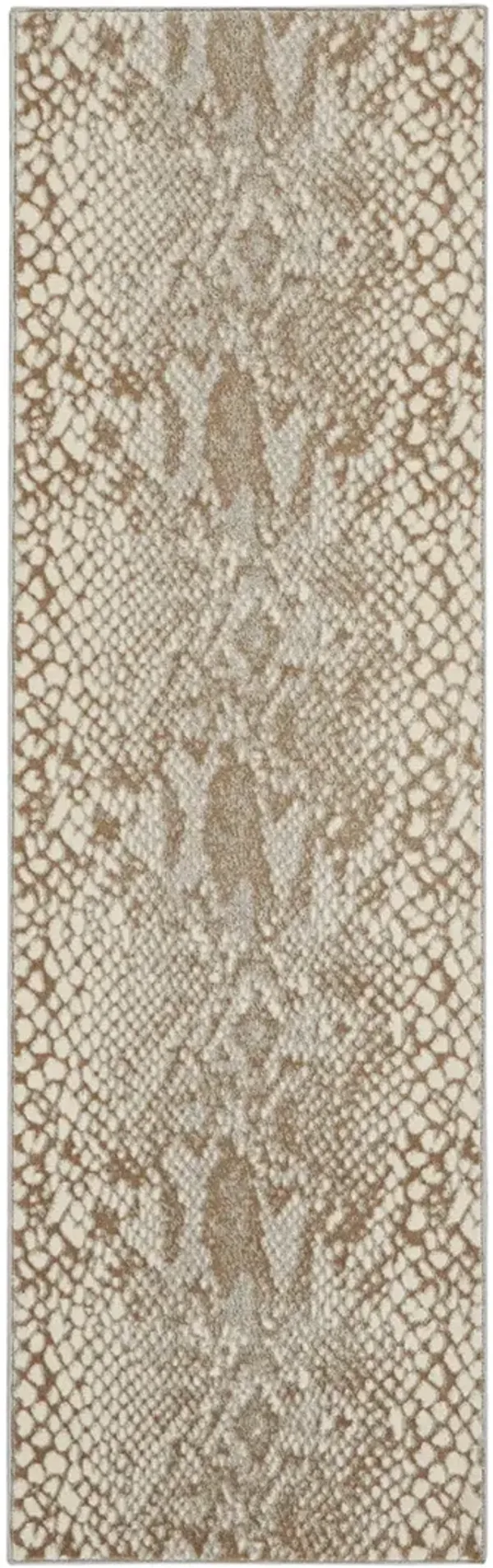 Solace SLA06 Ivory/Beige 2'3" x 7'3" Rug