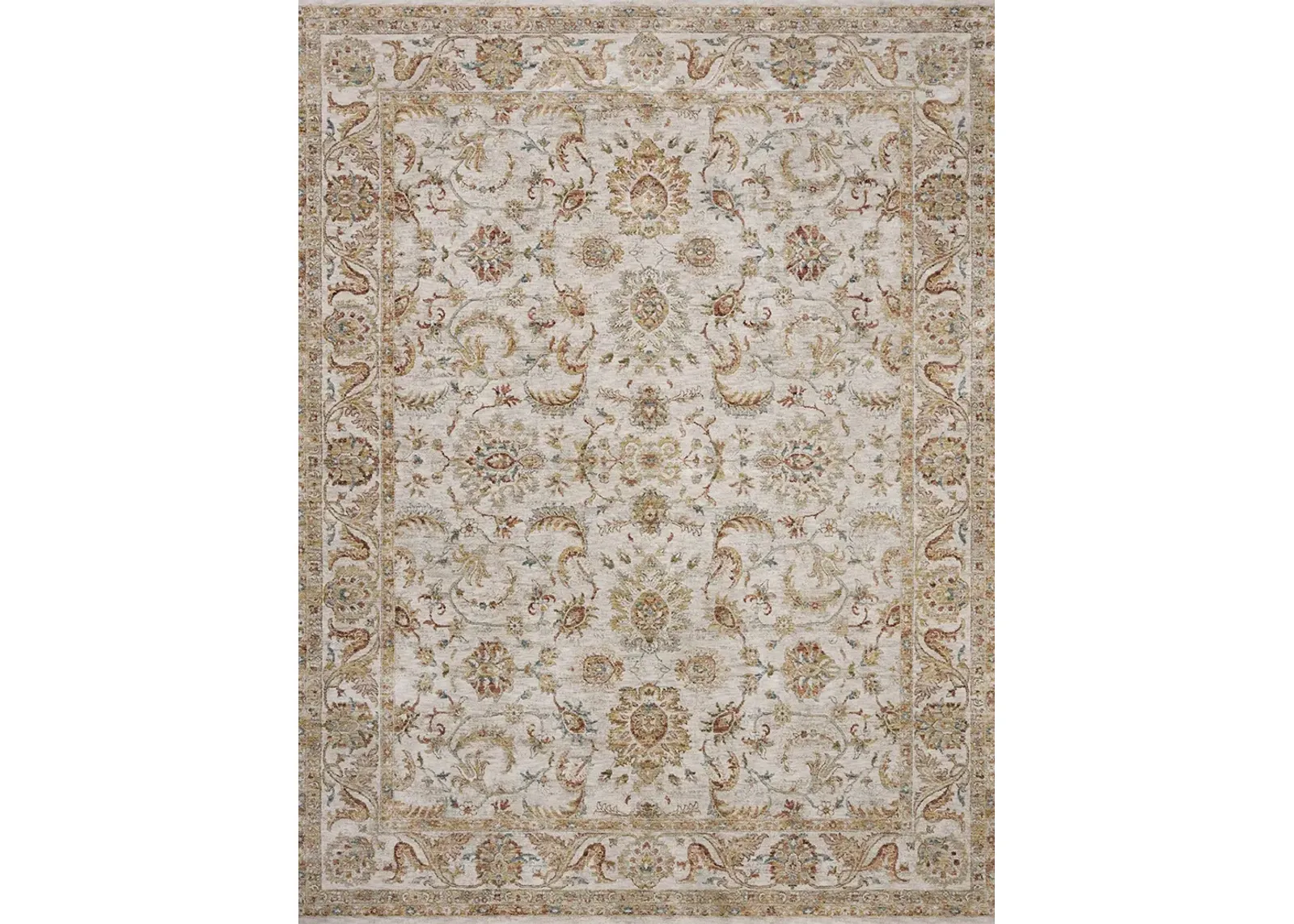 Gaia Natural/Sunset 9'3" x 12'10" Area Rug