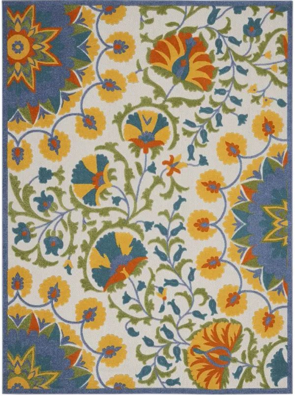 Aloha ALH22 Multicolor 9'6" x 13' Rug