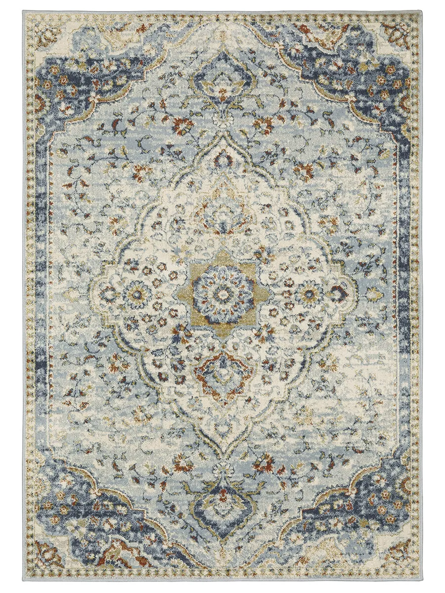 Branson 6'7" x 9'2" Blue Rug