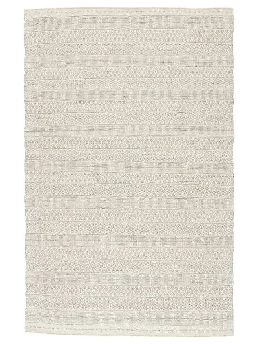 Penrose Lenna White 5' x 8' Rug