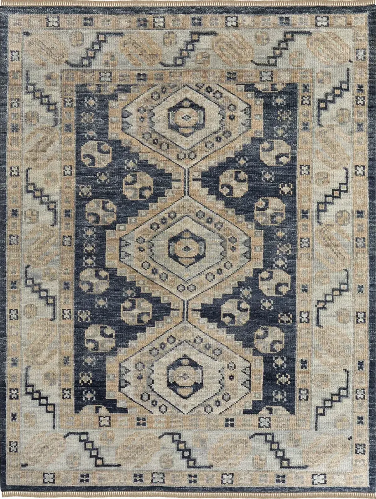 Fillmore 6943F 3' x 5' Blue/Ivory Rug