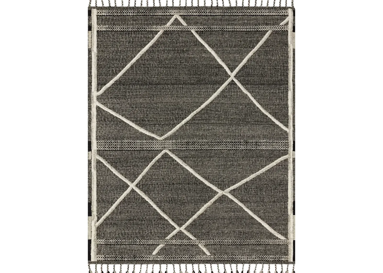 Iman IMA02 Beige/Charcoal 7'9" x 9'9" Rug