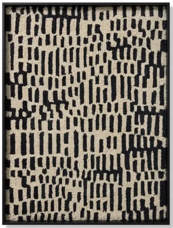 Cusco Ivory Black Wall Art
