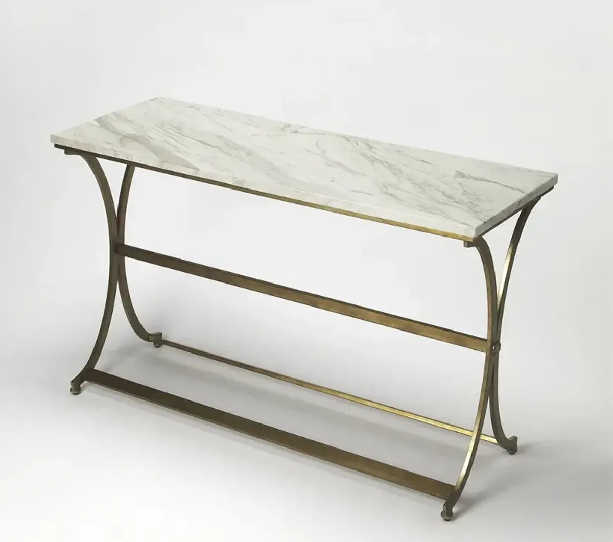 Travertine Console Table, Belen Kox