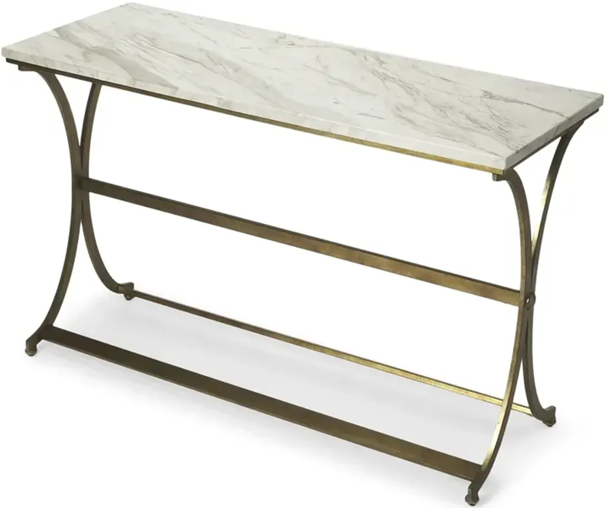 Travertine Console Table, Belen Kox