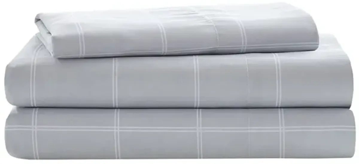 Gracie Mills Tavish Striped Comforter Set with Matching Bed Sheets