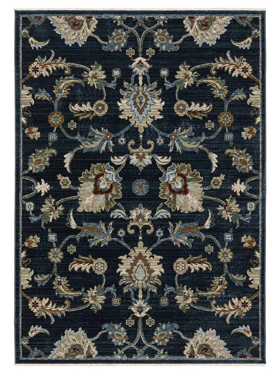 Capella 9'10" x 12'10" Blue Rug