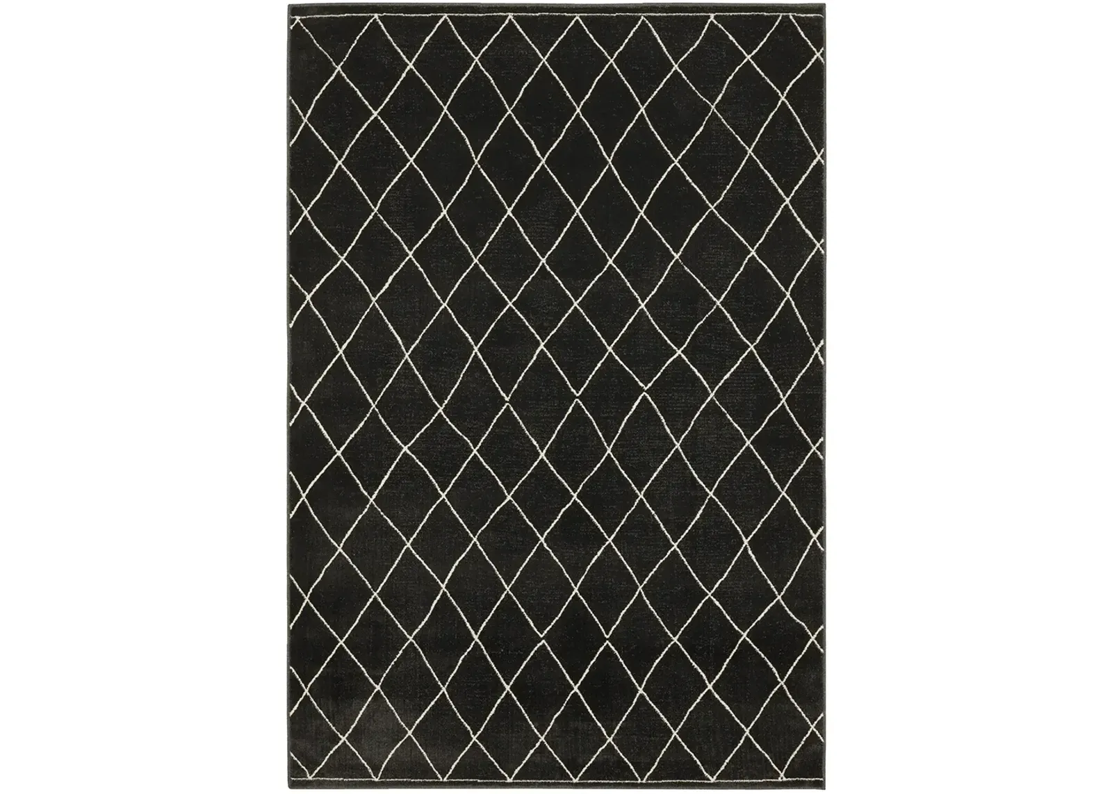 Raylan 9'10" x 12'10" Black Rug