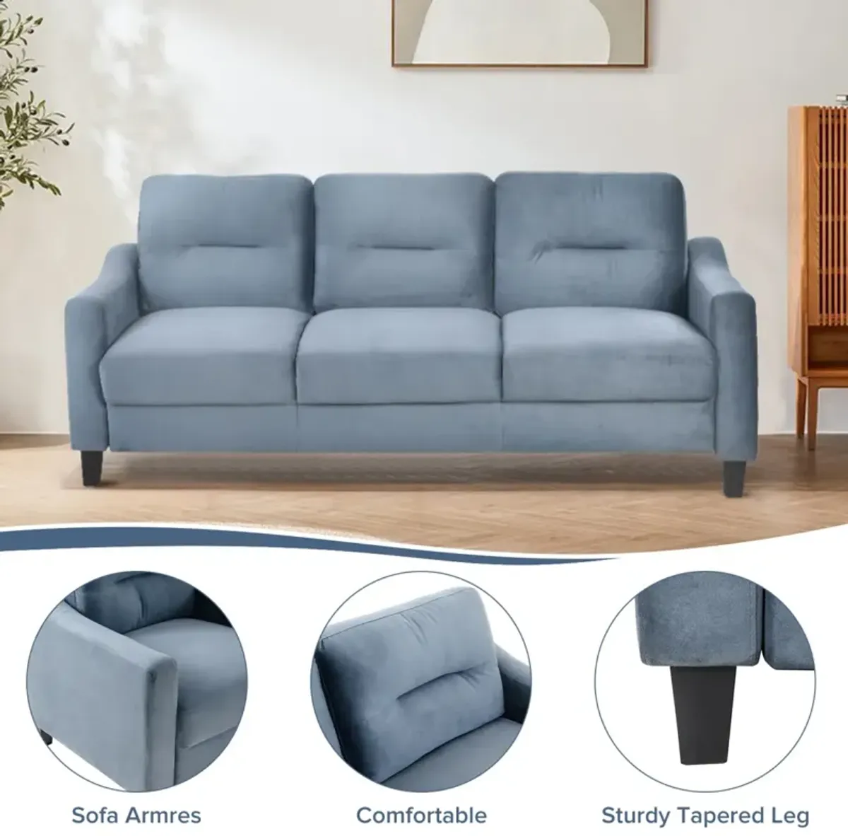 Couch Comfortable Sectional Couches And Sofas For Living Room Bedroom Office Small Space