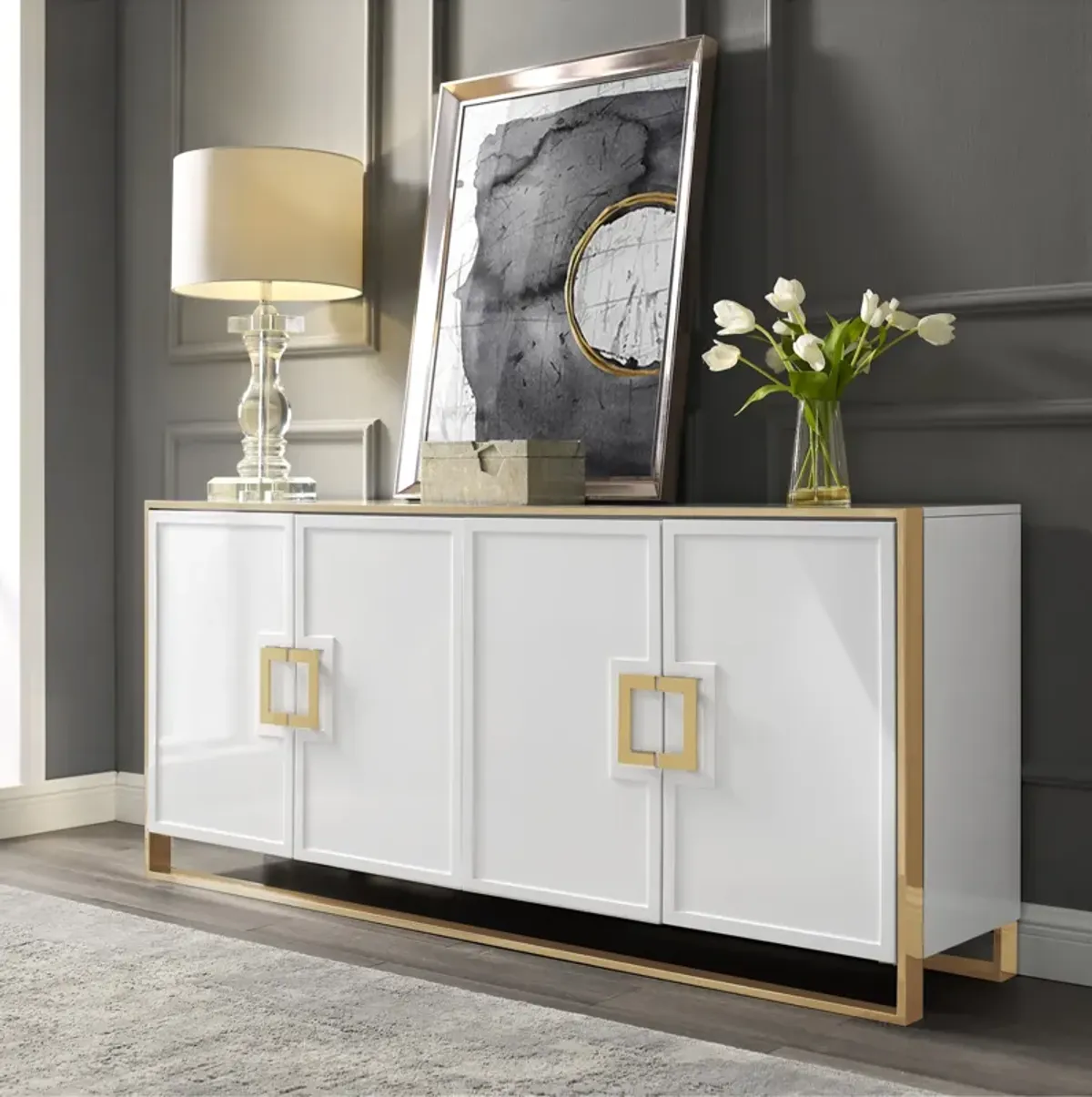 Inspired Home Keola Sideboard/Buffet