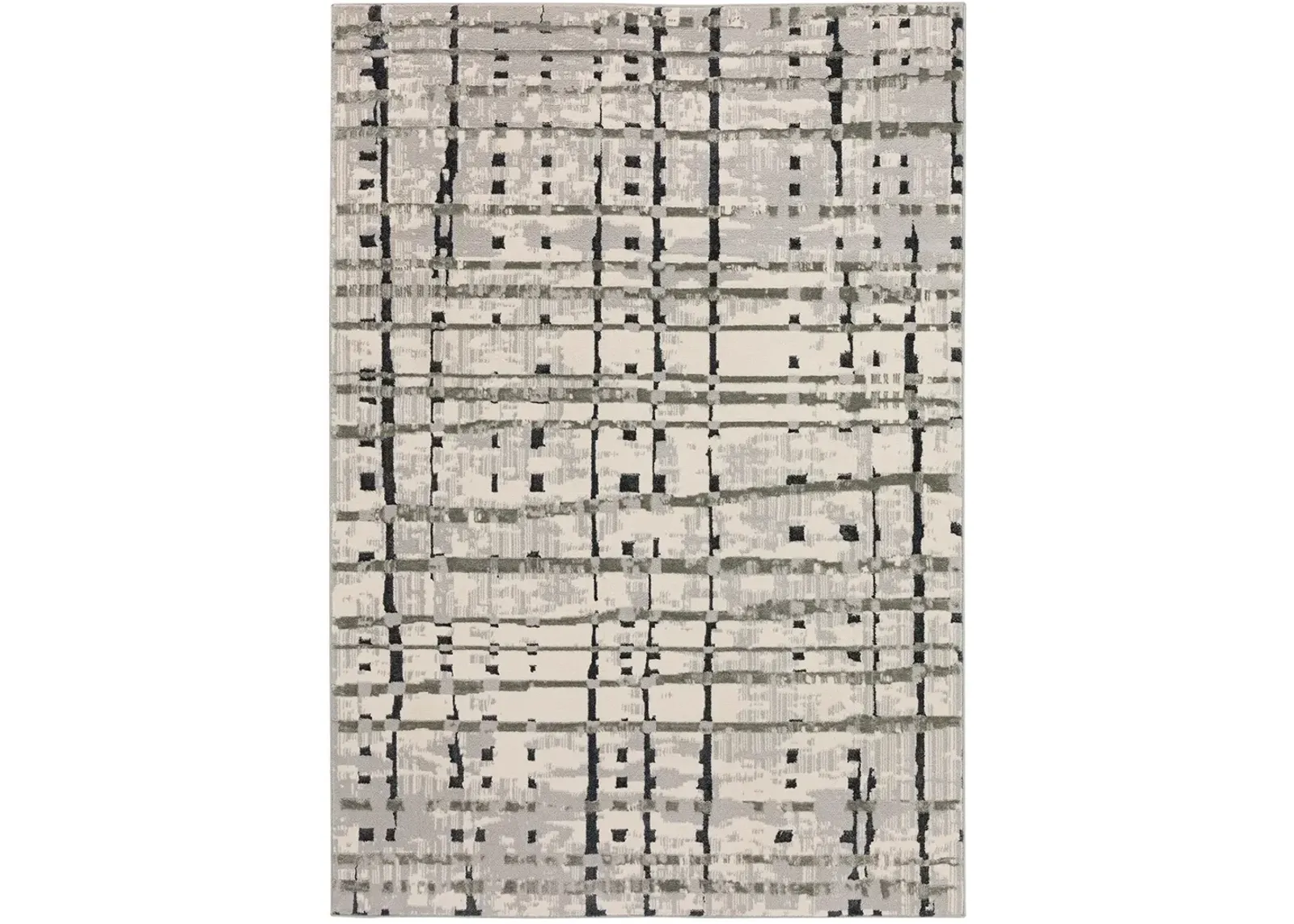 Karma KM4 Grey 2'3" x 7'5" Rug