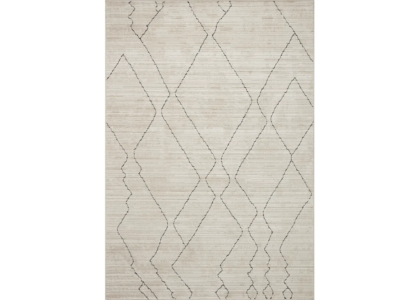 Darby DAR03 Sand/Charcoal 5'3" x 7'6" Rug