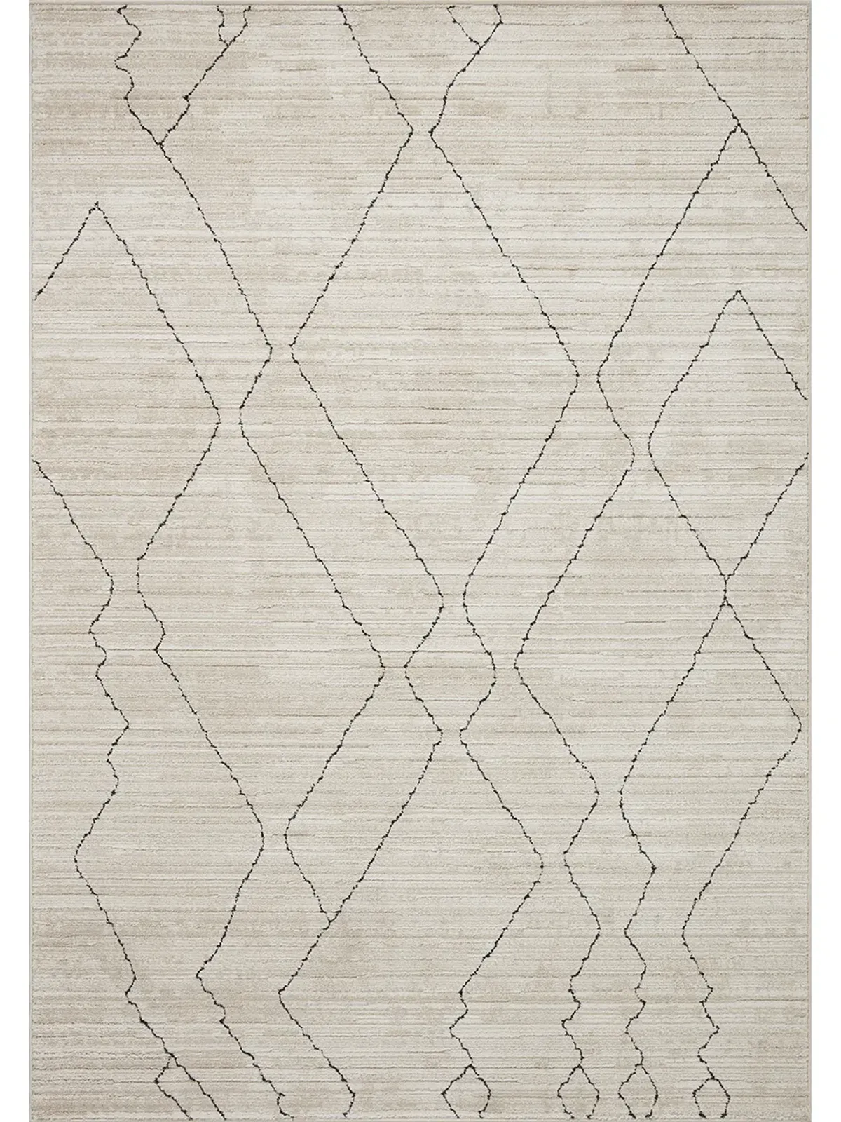 Darby DAR03 Sand/Charcoal 5'3" x 7'6" Rug