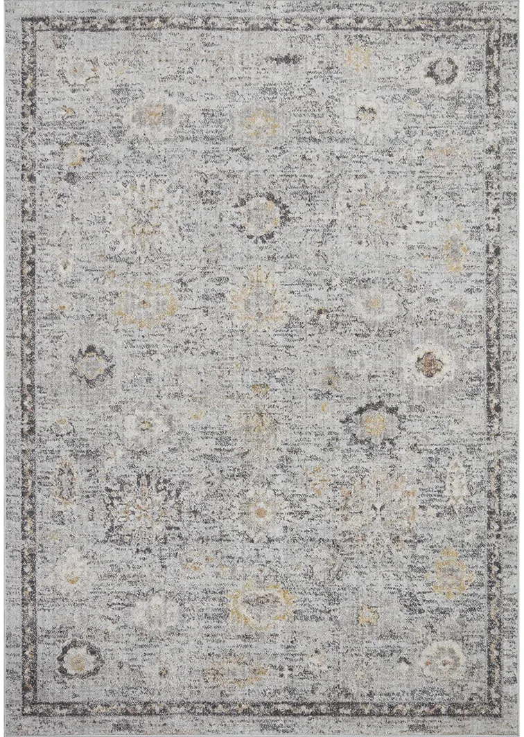 Monroe MON04 Sky/Gold 6'7" x 9'3" Rug