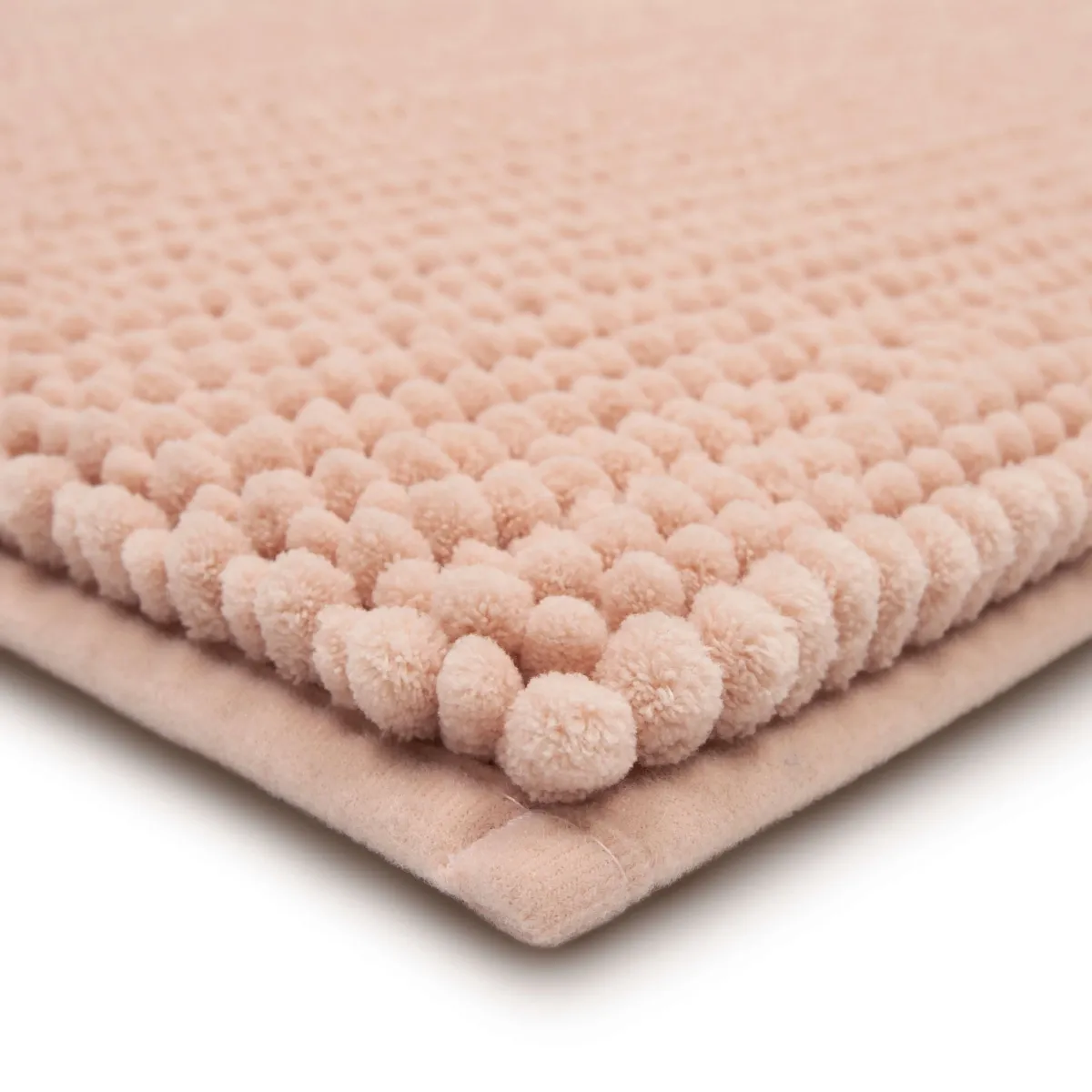 Homespun Noodle Blush 2' x 5' Bath Mat