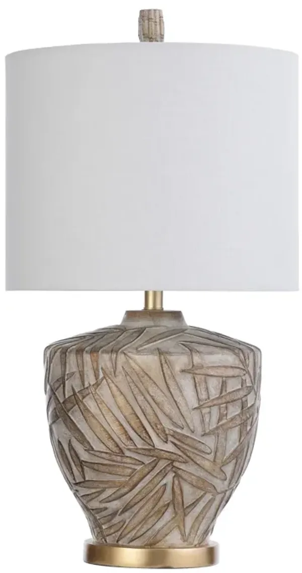 Baffo Gold Jar Table Lamp