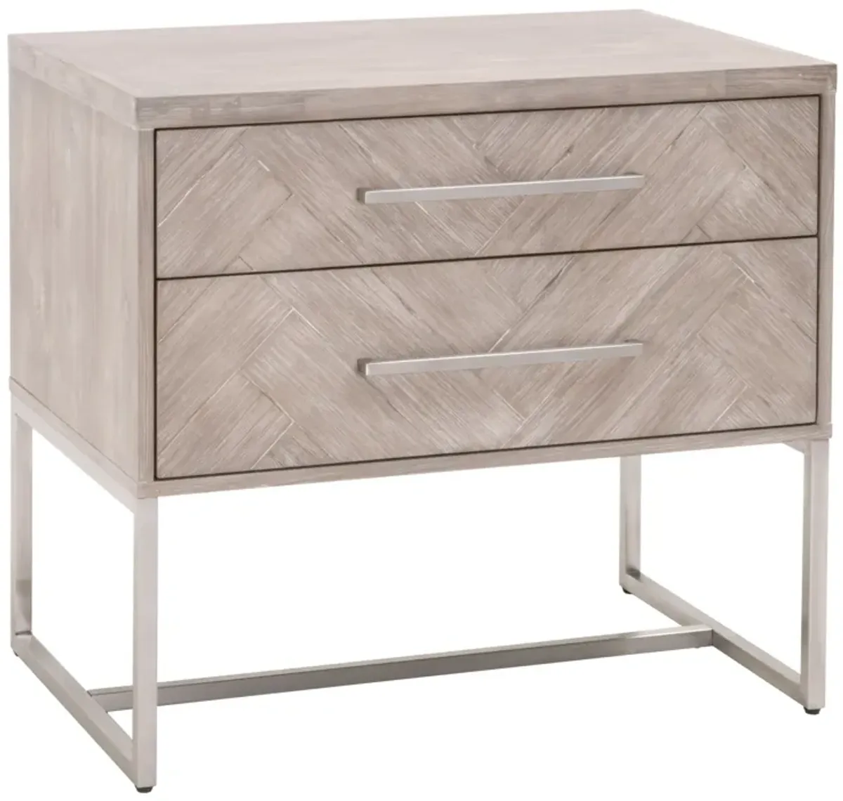 Mosaic 2-Drawer Nightstand