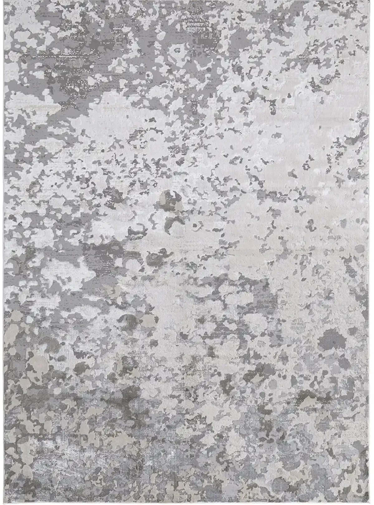 Micah 3336F Silver/Gray/White 5' x 8' Rug