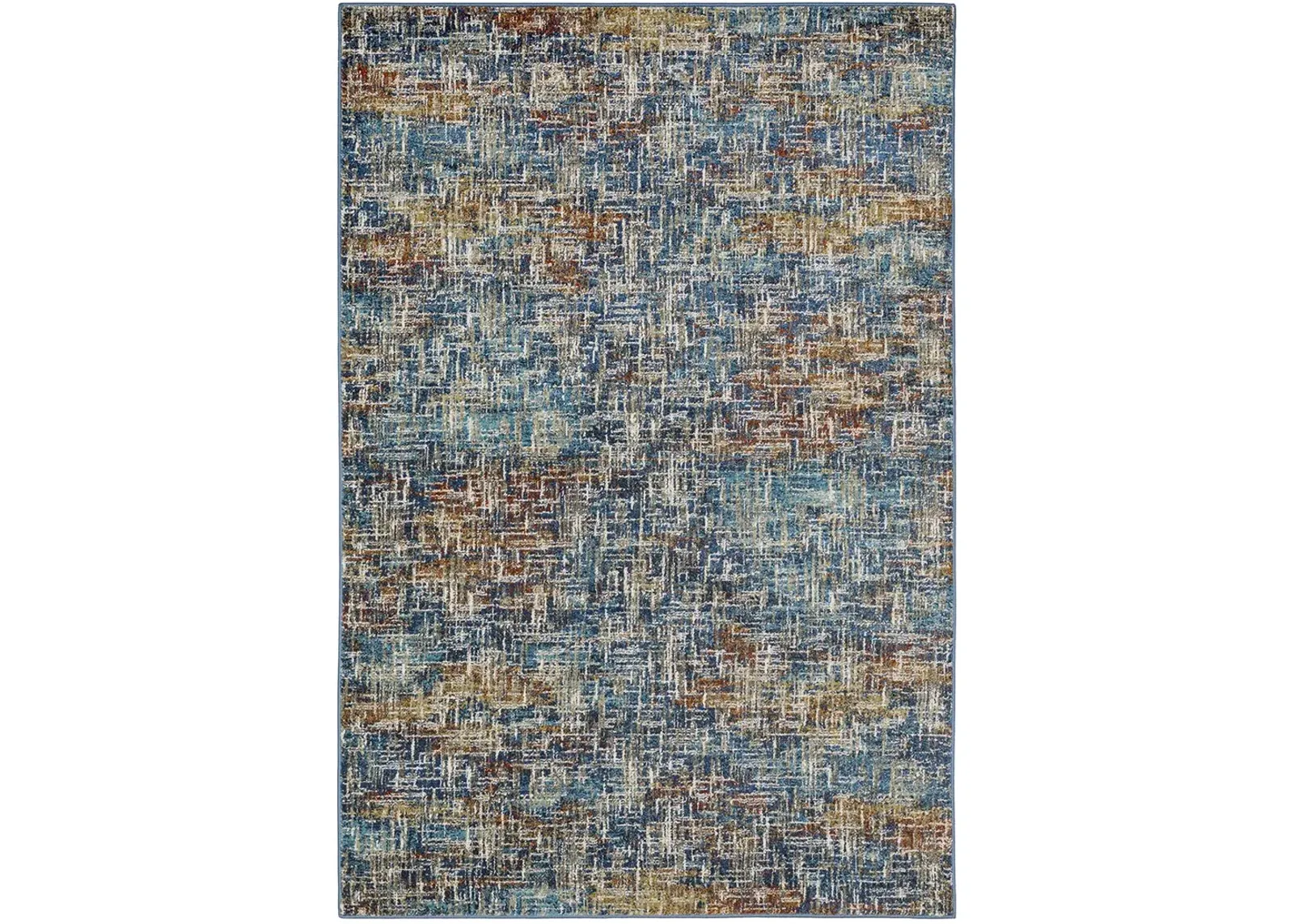 Venice 3'10" x 5'5" Blue Rug