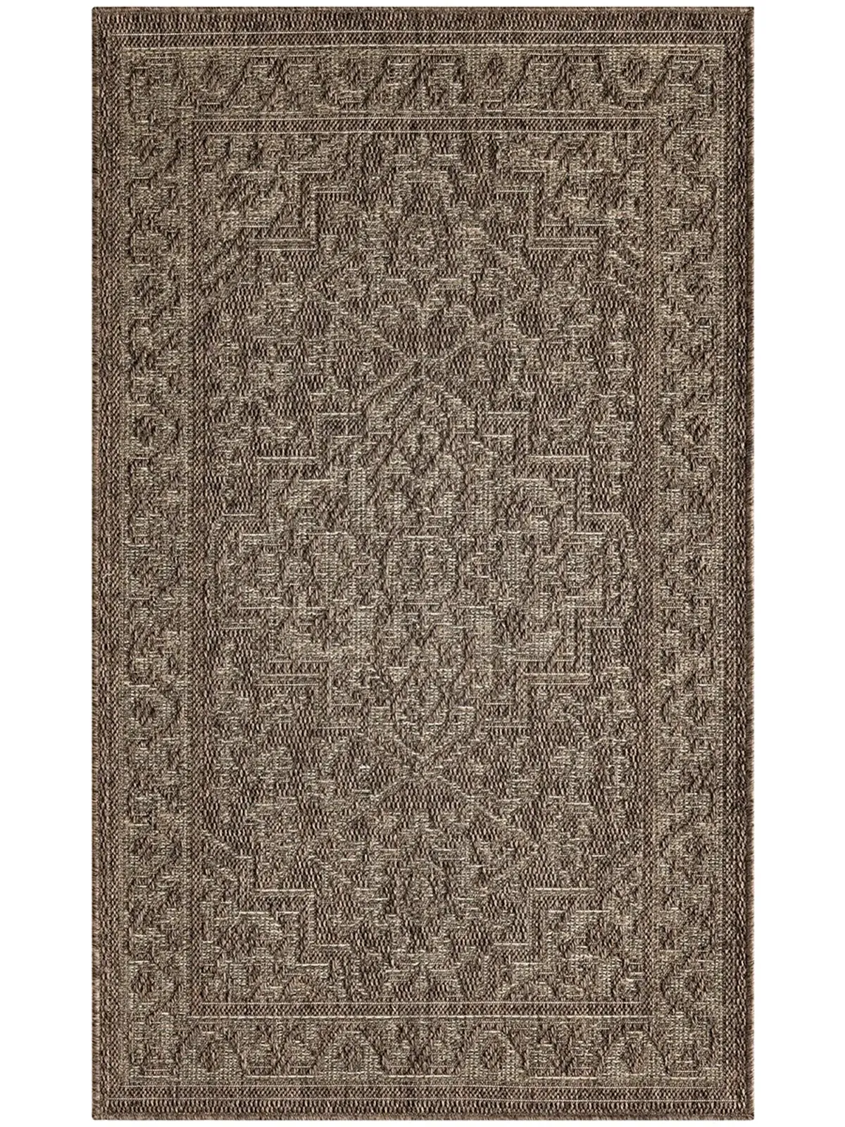 Tulum TLM05 Brown 3' x 5' Rug