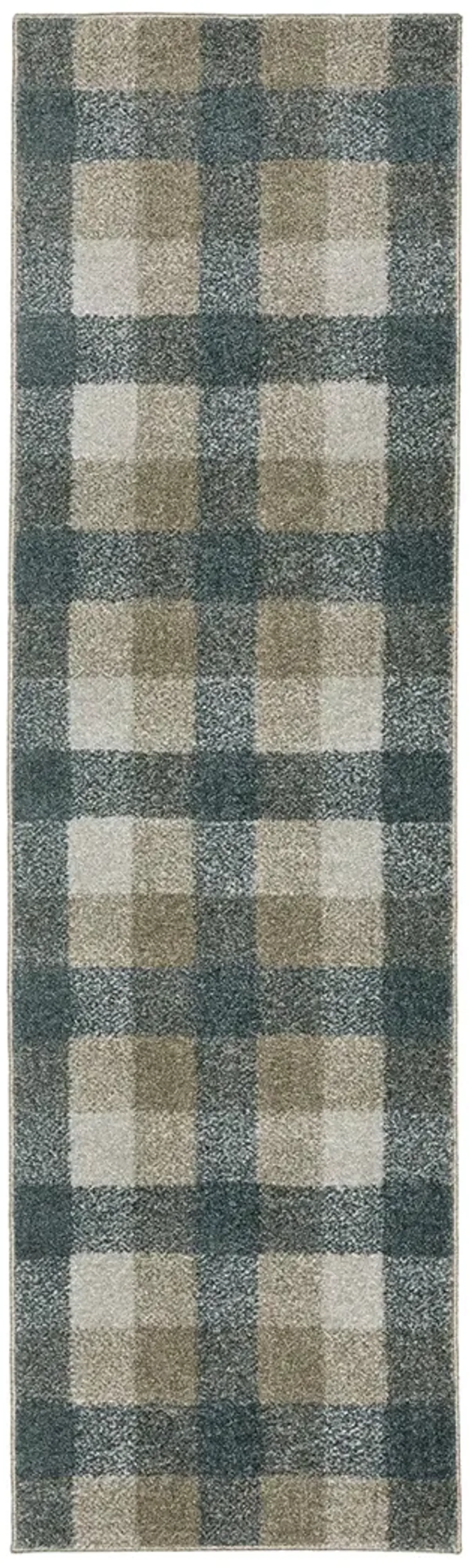 Alton 2'3" x 7'6" Blue Rug