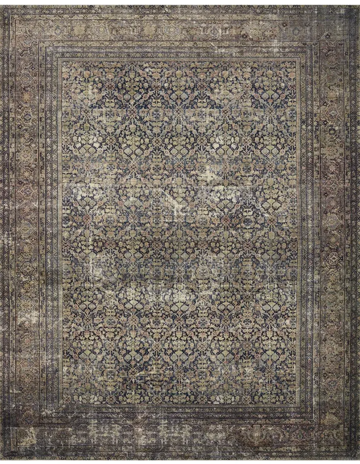 Morgan MOG03 Denim/Multi 8'3" x 11'3" Rug