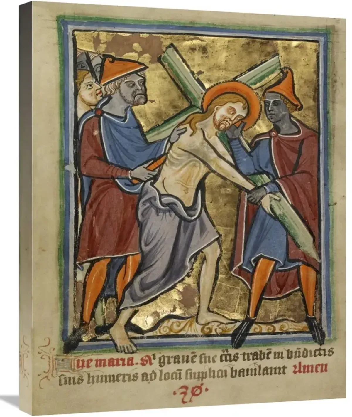 Christ Carrying the Cross-Canvas Art-22x28