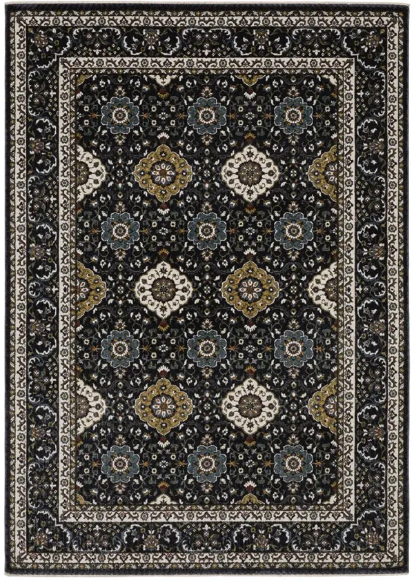 Vivian 9'10" x 12'10" Navy Rug