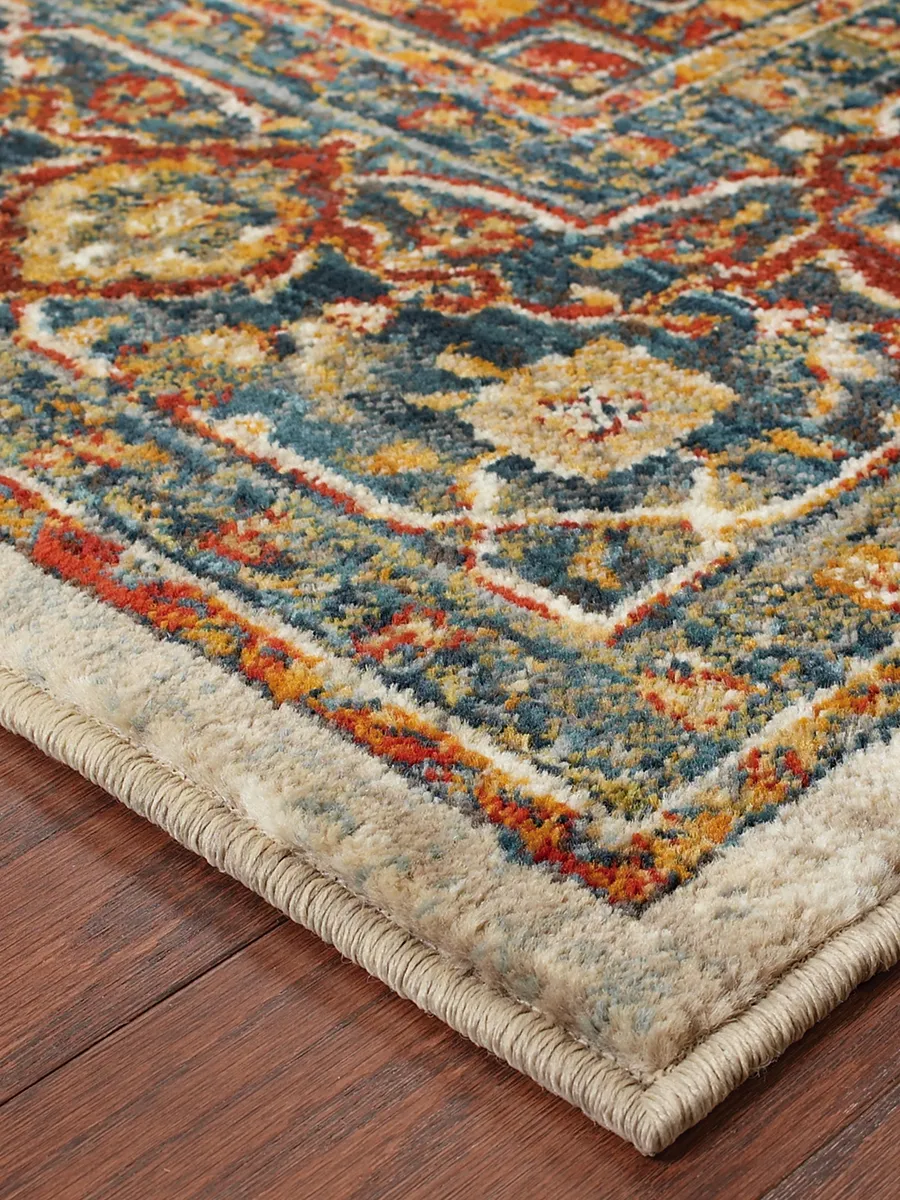 Sedona 6'7" x 9'6" Red Rug