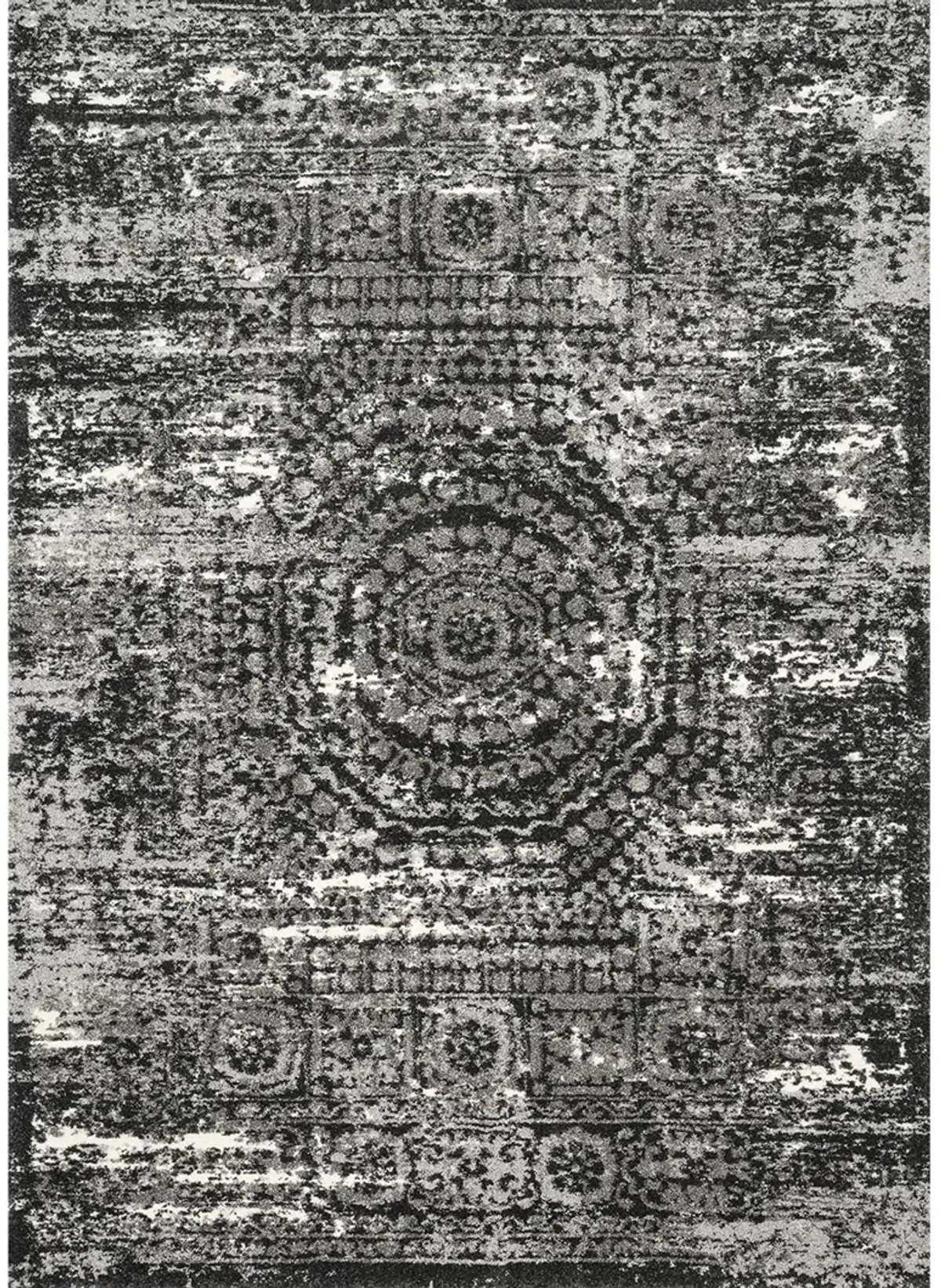 Viera VR11 Graphite/Black 5'3" x 7'7" Rug