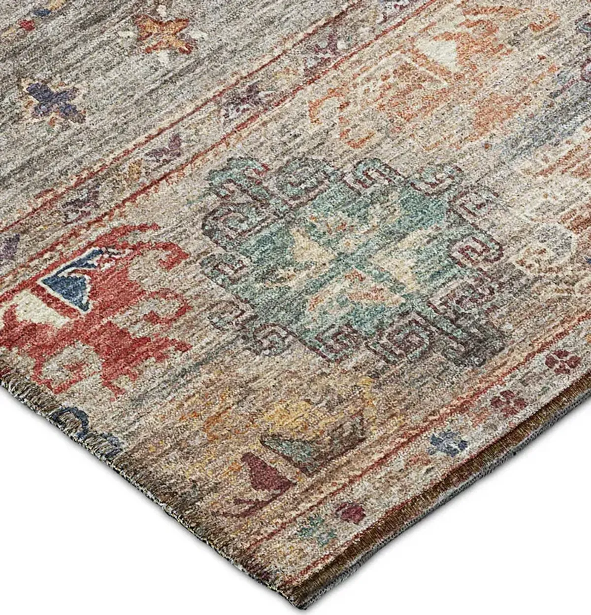 Karaj KJ5 Gray 20" x 30" Rug