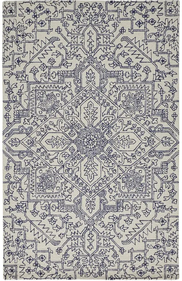 Belfort 8778F Ivory/Blue 12' x 15' Rug