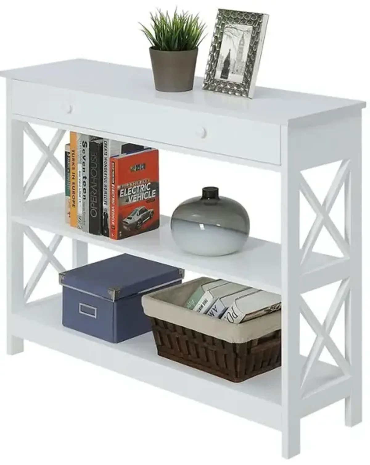 Convience Concept, Inc. Oxford 1 Drawer Console Table