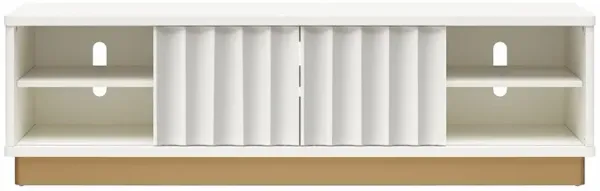 Rene Modern Scalloped TV Stand for TVs up to 65"