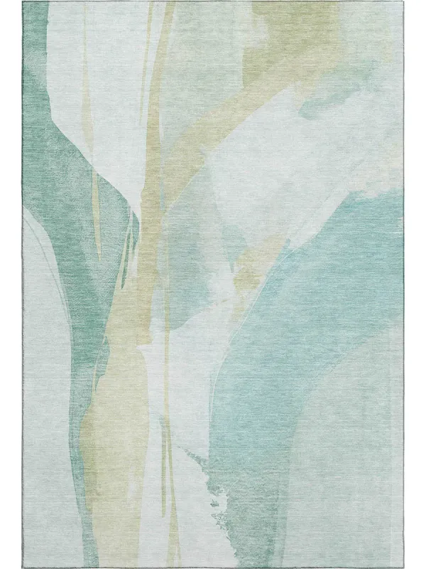Ravenna RN7 Teal 5' x 7'6" Rug