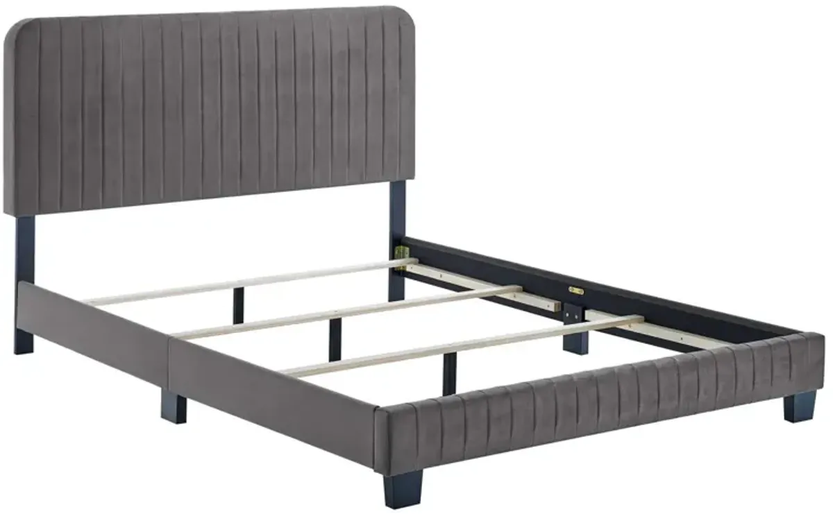 Modway - Celine Channel Tufted Performance Velvet King Bed