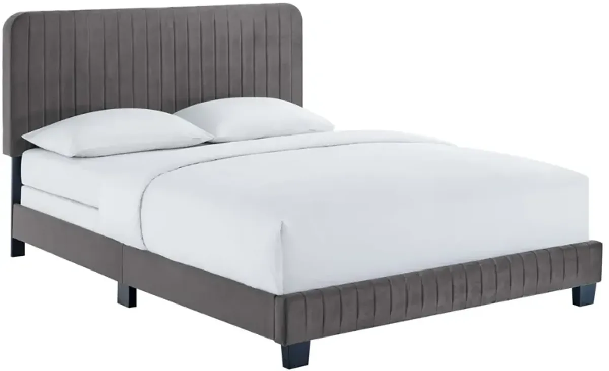 Modway - Celine Channel Tufted Performance Velvet King Bed