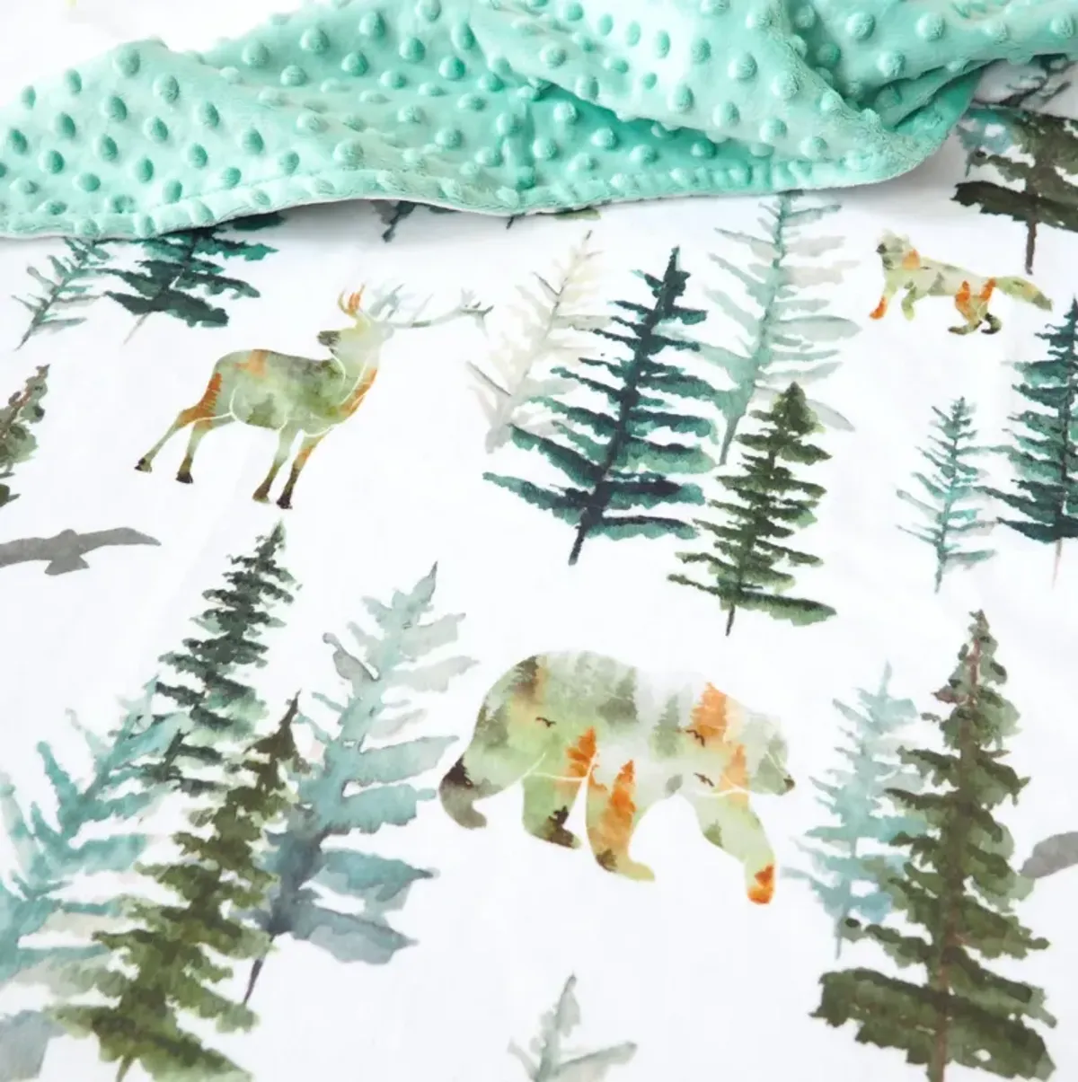 Honey Lemonade - Premium Baby & Toddler Minky Blanket (In The Woods)