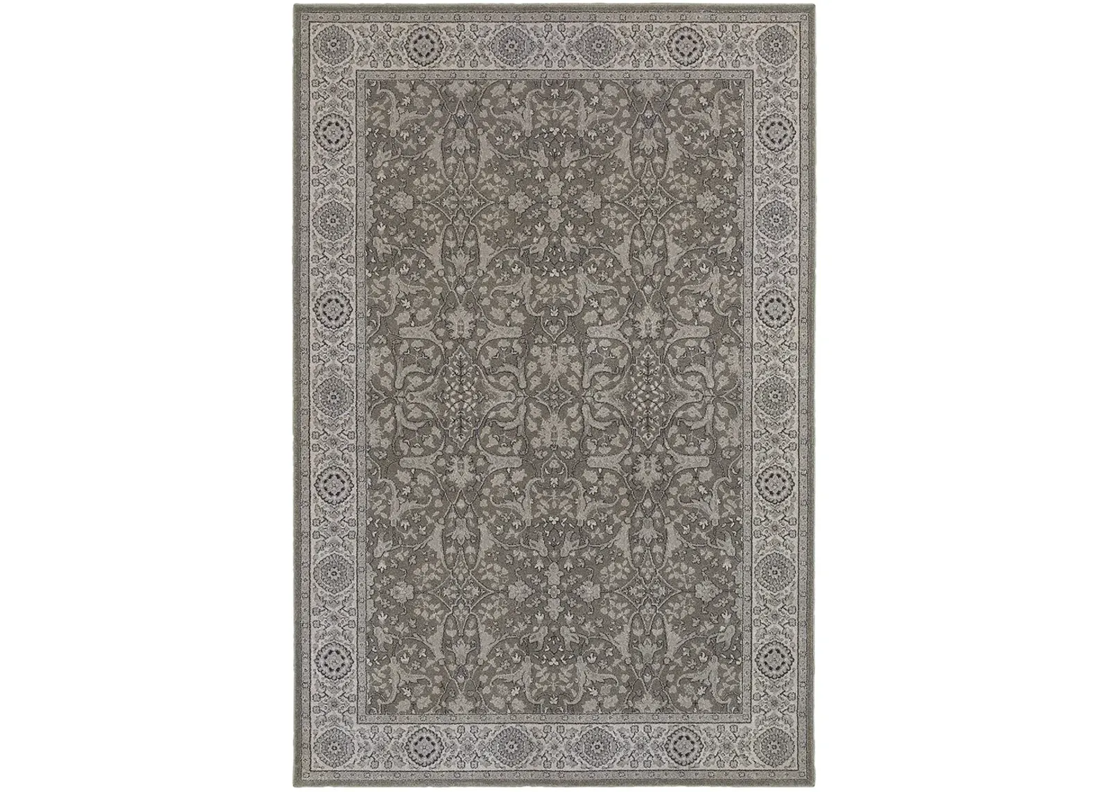 Richmond 6'7" x 9'6" Grey Rug