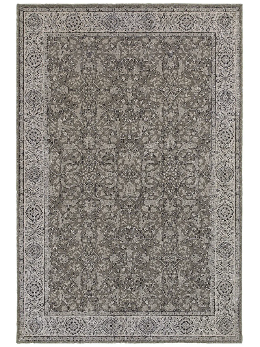 Richmond 6'7" x 9'6" Grey Rug