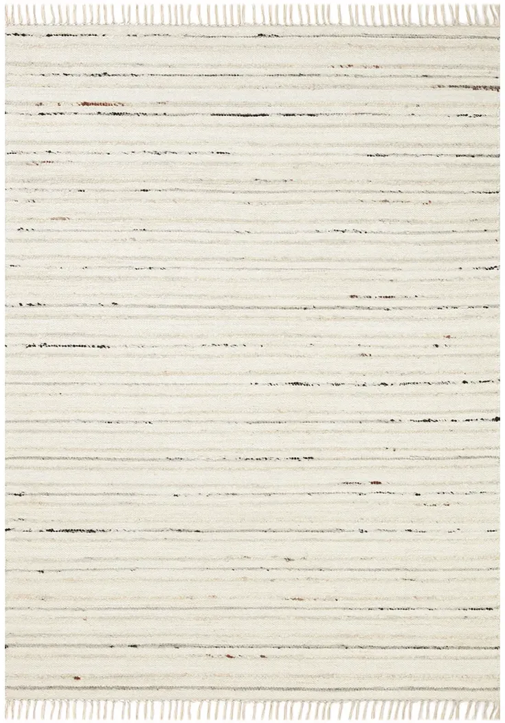 Nico Ivory/Stone 5'0" x 7'6" Area Rug by Magnolia Home by Joanna Gaines x Loloi