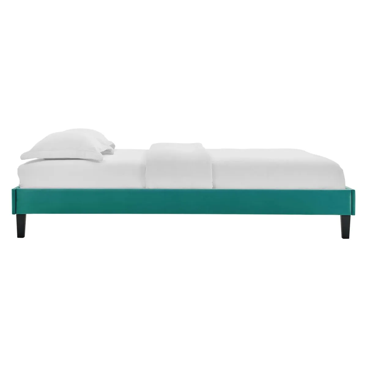 Modway - Reign King Performance Velvet Platform Bed Frame